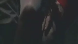 Vickie ở sân sau nhà, ngón tay, một con sec gai dep mèo